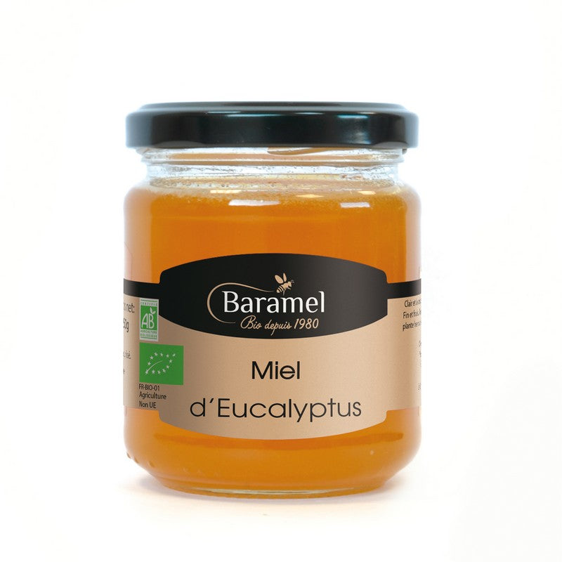 Baramel -- Miel d'eucalyptus bio - 250 g