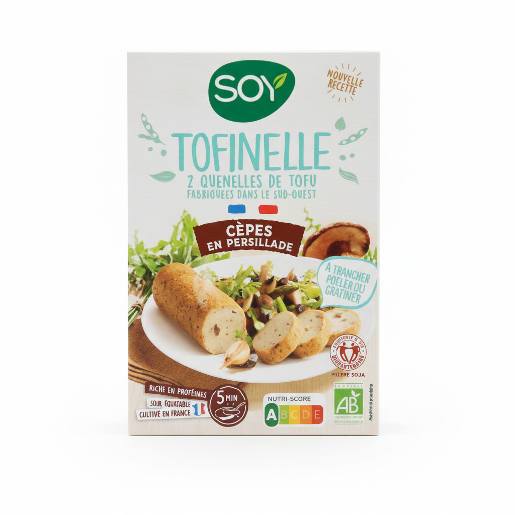 Tofinelle aux champignons