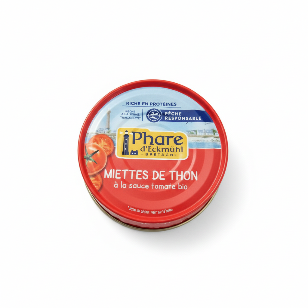 Miettes de thon A la sauce tomate bio