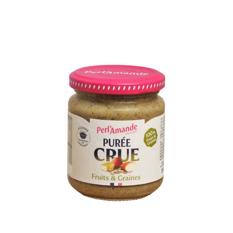 PERL'AMANDE -- Puree fruits et graines 200g