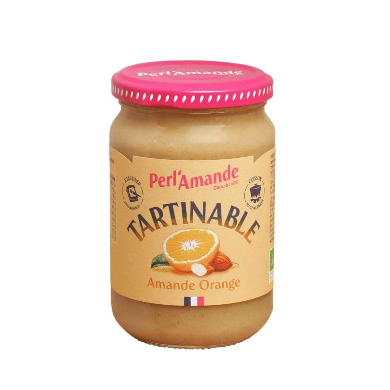 PERL'AMANDE -- Tartinade amande orange