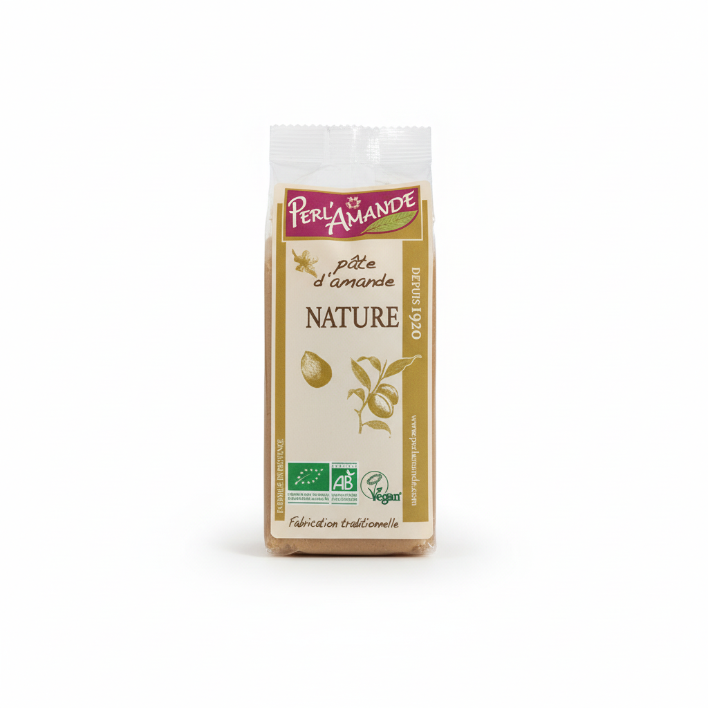 Pate d'amande blanche
