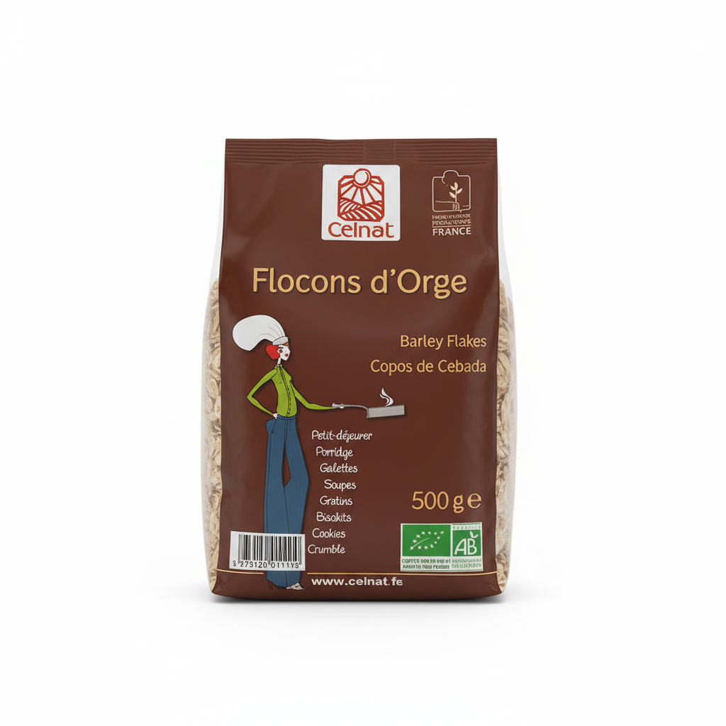 Flocons d'orge 500g
