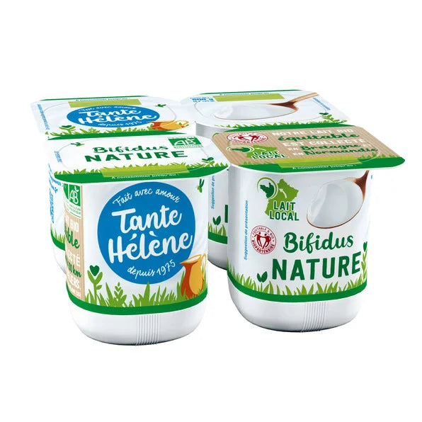Yaourt bifidus nature 4x125g