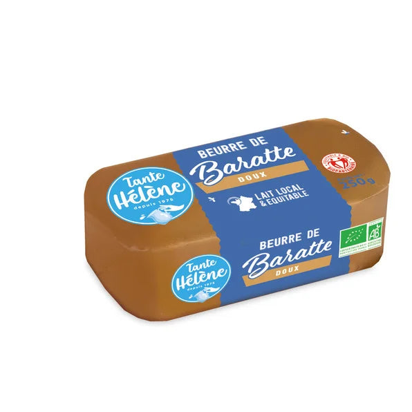 Beurre baratte - doux - 250 gr.