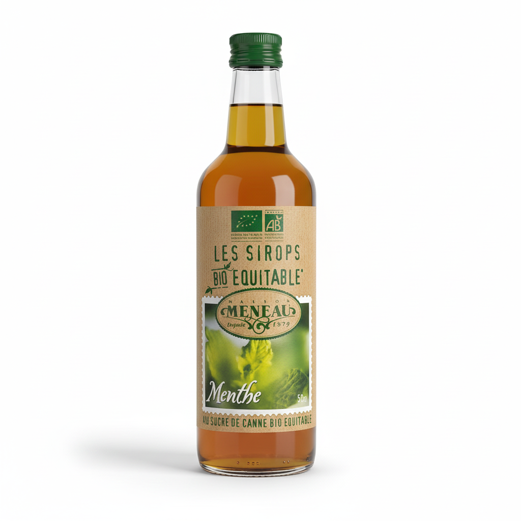 Sirop de canne a la menthe 0.5l