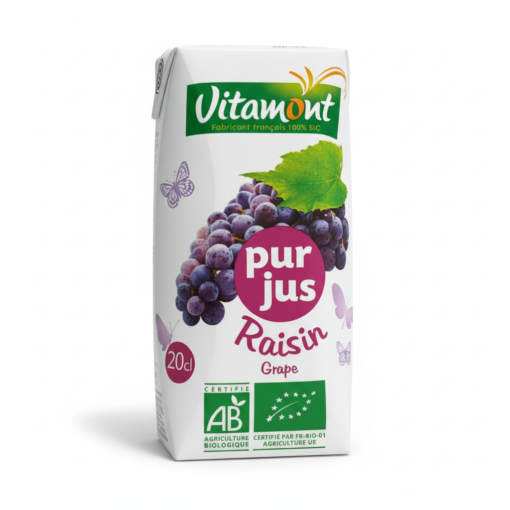Jus de raisin tetra - 20clx6
