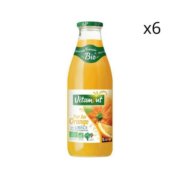 Vitamont -- Jus d'orange - 1 L x 6
