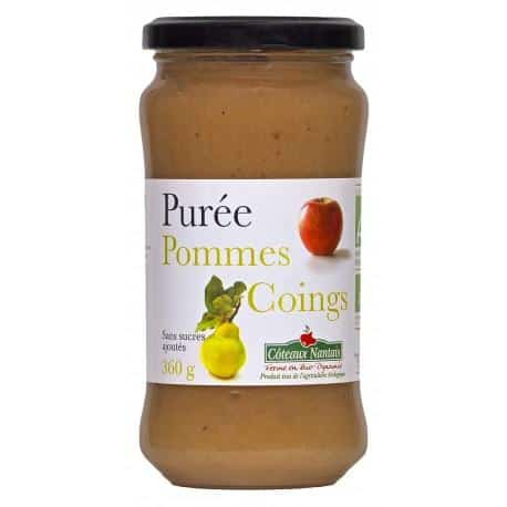 Puree pomme coing