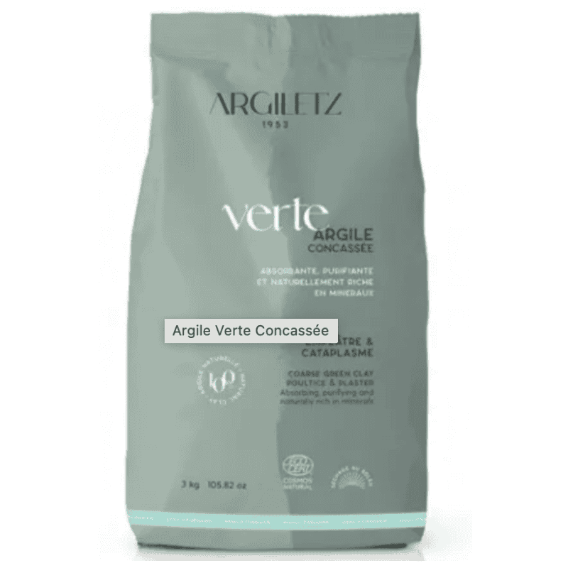 Argile verte concassée 3kg