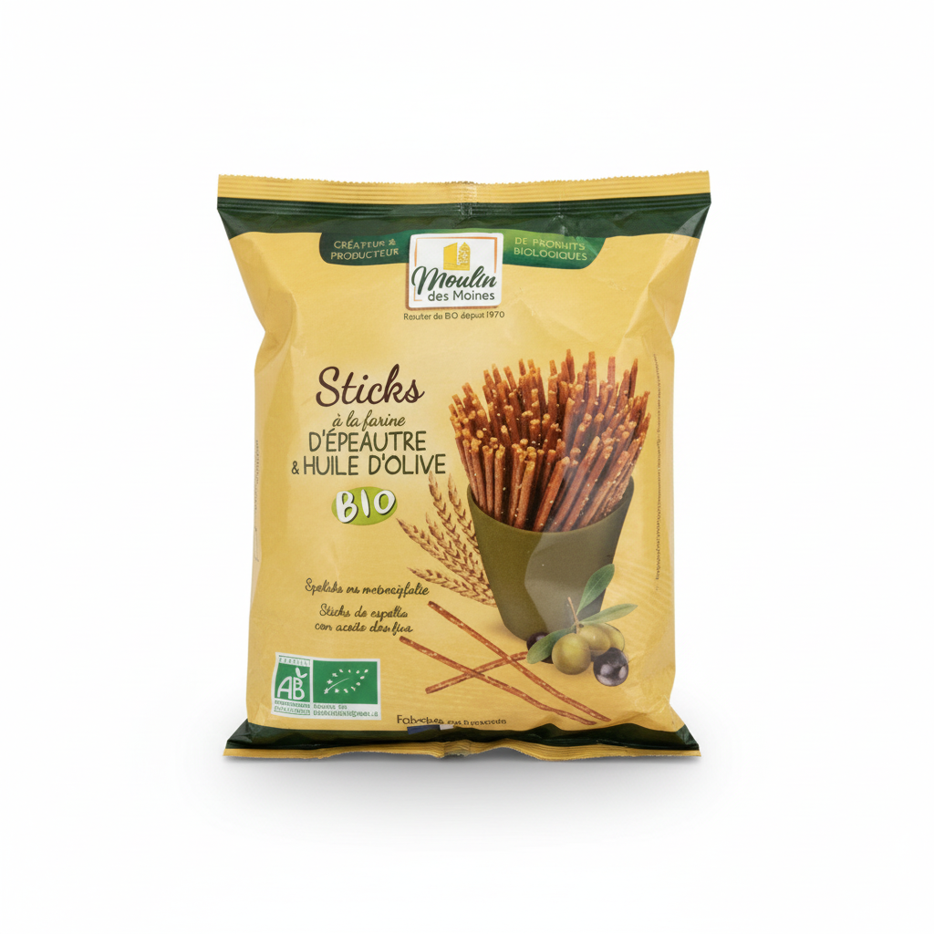 Sticks d'épeautre 200grs