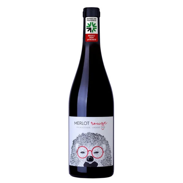 L'HERISSON -- Vin de france merlot rouge - b herisson