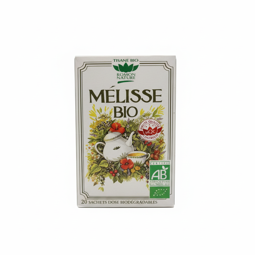 ROMON NATURE -- Infusettes melisse bio 30gr 20 sachets