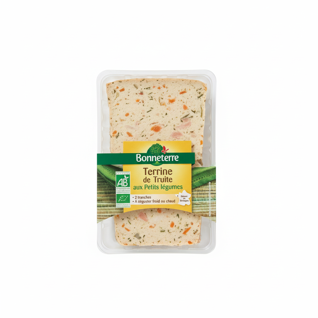Terrine truite petits legumes 2x60g