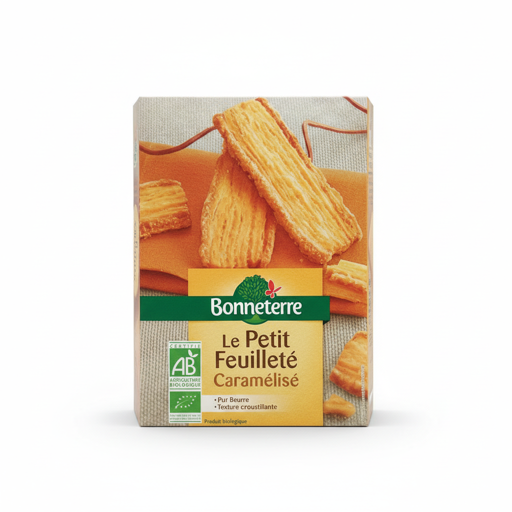 Petit feuilleté caramélise 120g