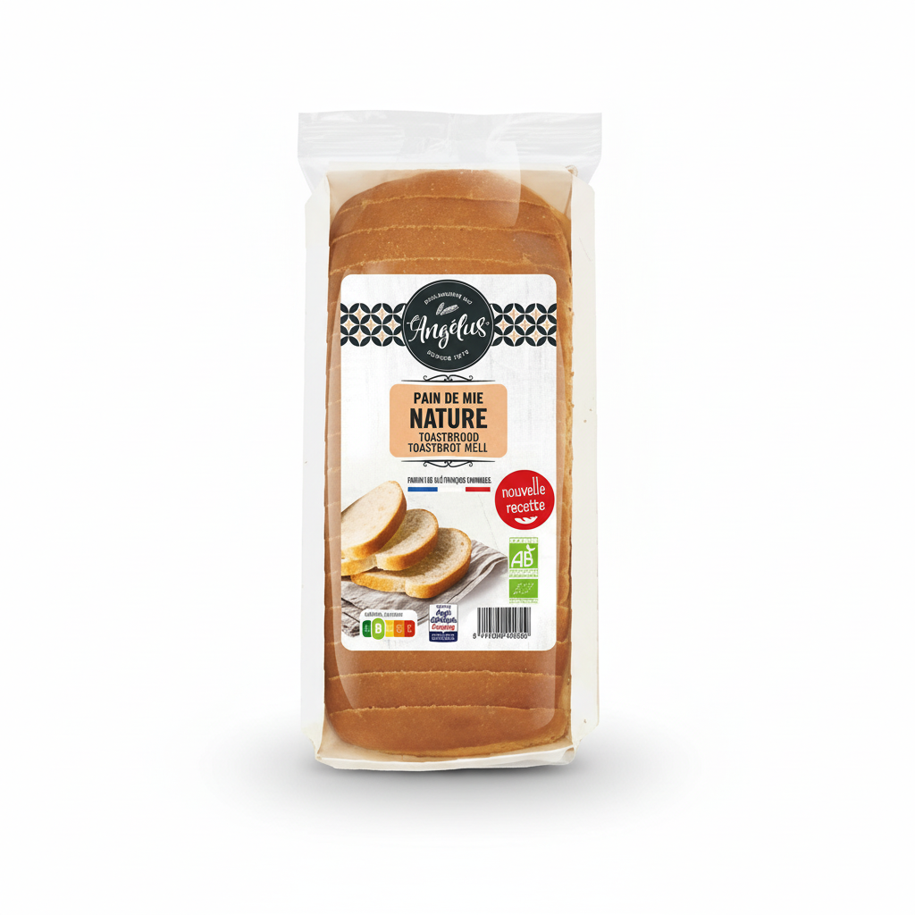 Pain de mie tranche nature
