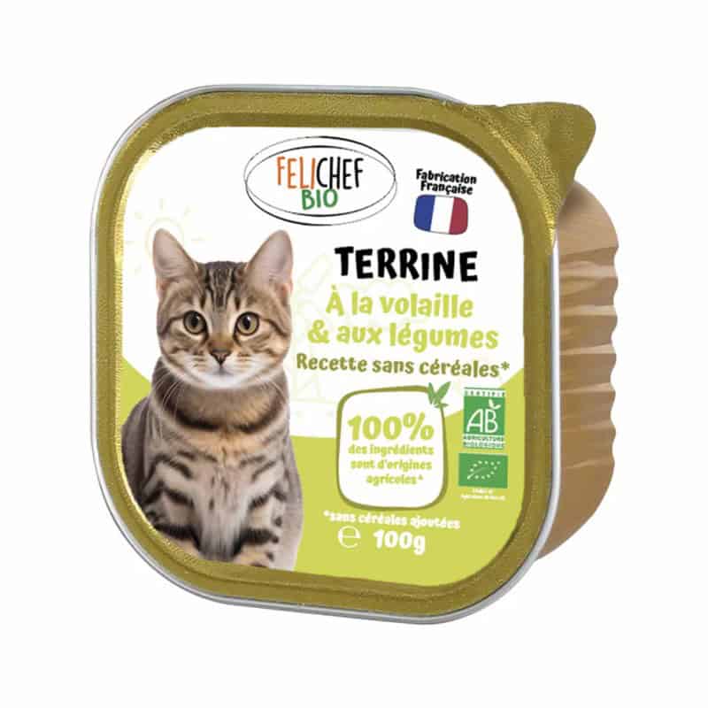 Terrine à la volaille et aux légumes