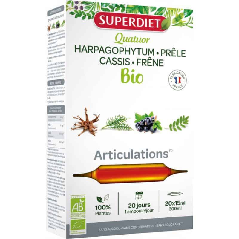 SUPERDIET -- Ampoule quatuor articulation x20