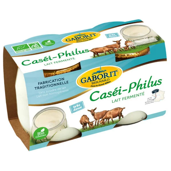 Yaourt chevre casei philus 2x125g