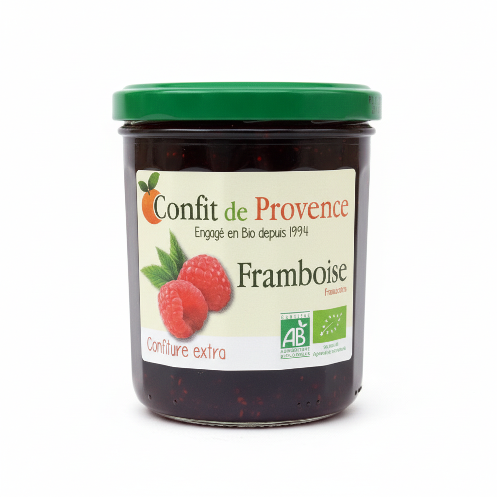 CONFIT DE PROVENCE -- Confiture framboise 370g