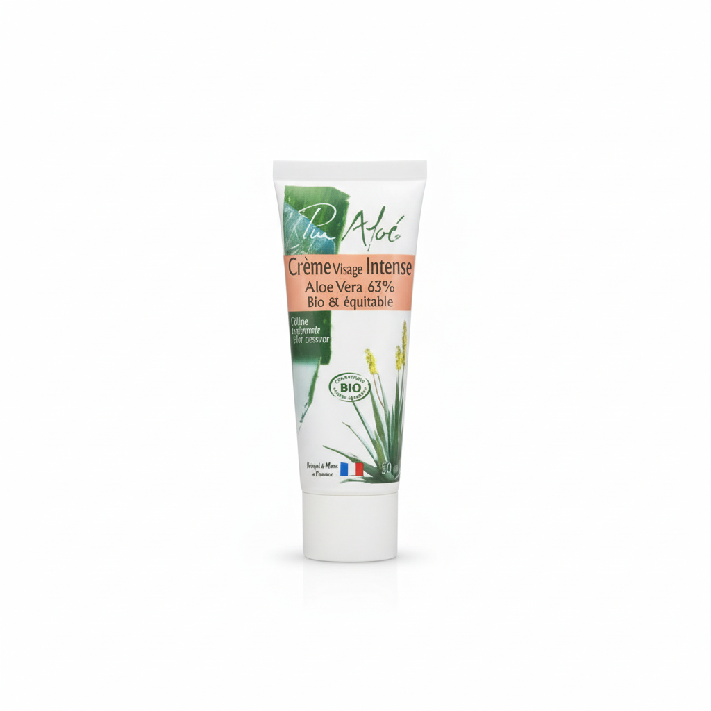 PUR'ALOE -- Creme visage intense cosmebio 50ml