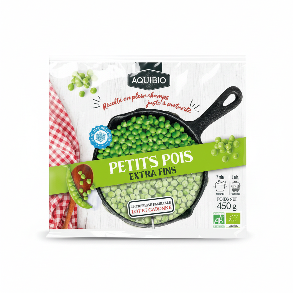 Petit pois 450g