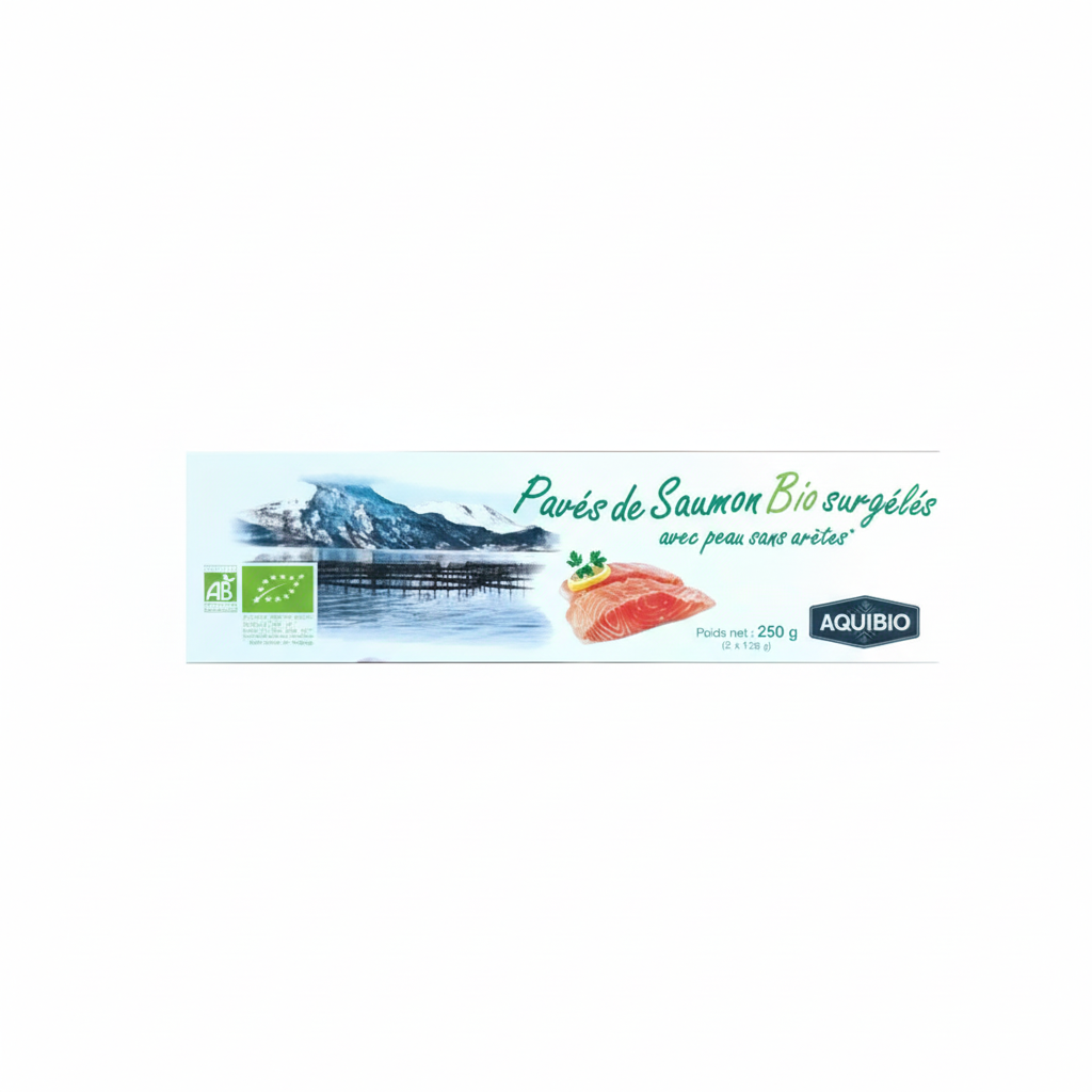 Pavé saumon bio x2 Irlande