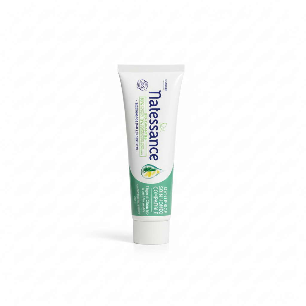 NATESSANCE -- Dentifrice soin homeo compatib