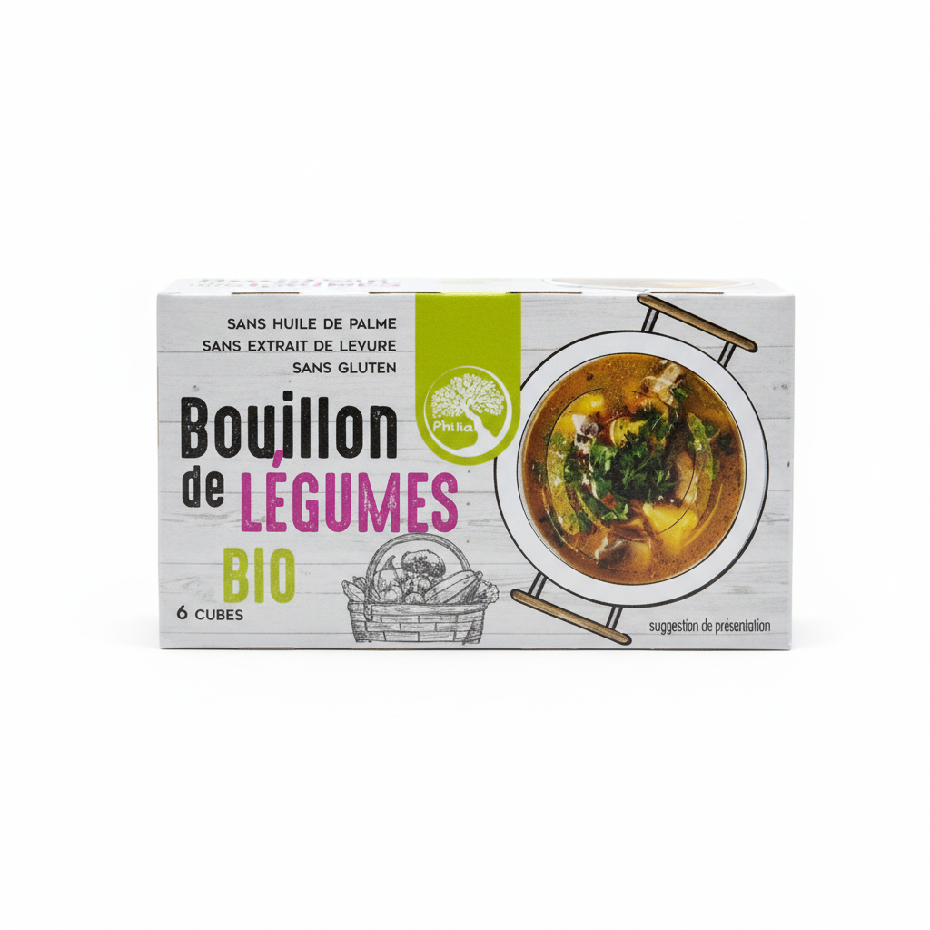 Bouillon de légume cubes (66g)
