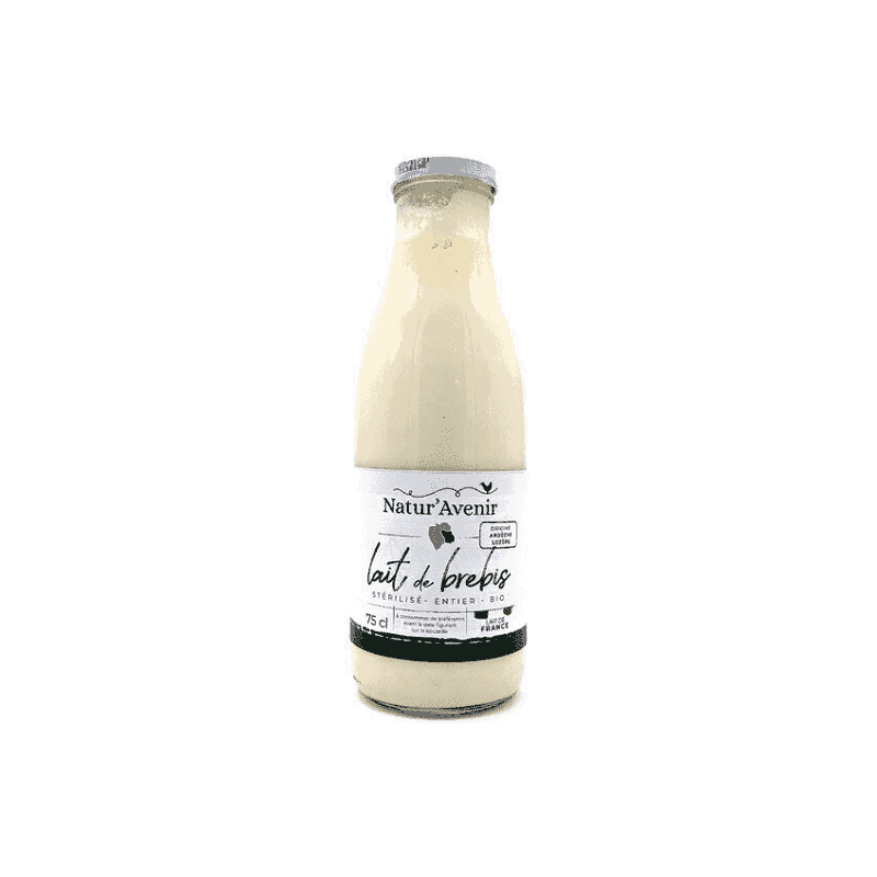 Lait de brebis sterilise entie