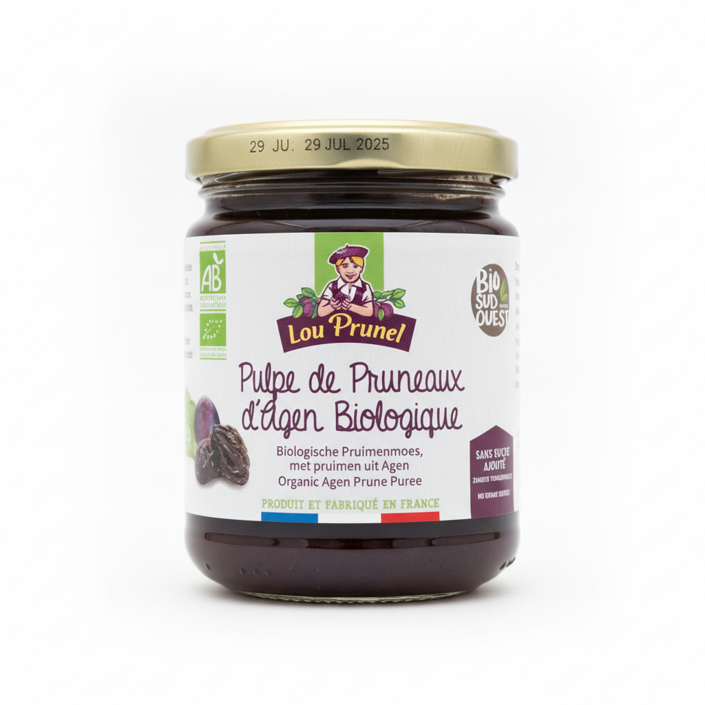 LOU PRUNEL -- Pulpe de pruneaux d'agen bio