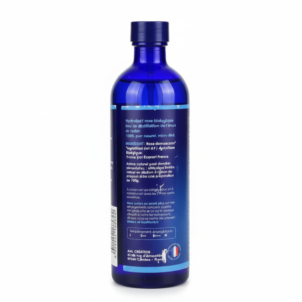 HERBES ET TRADITIONS -- Eau florale alimentaire  rose