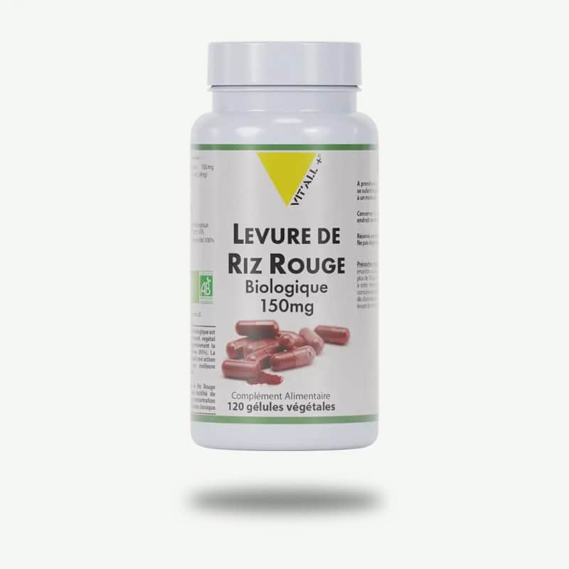 VIT'ALL+ -- Levure de riz rouge  150mg 60gel