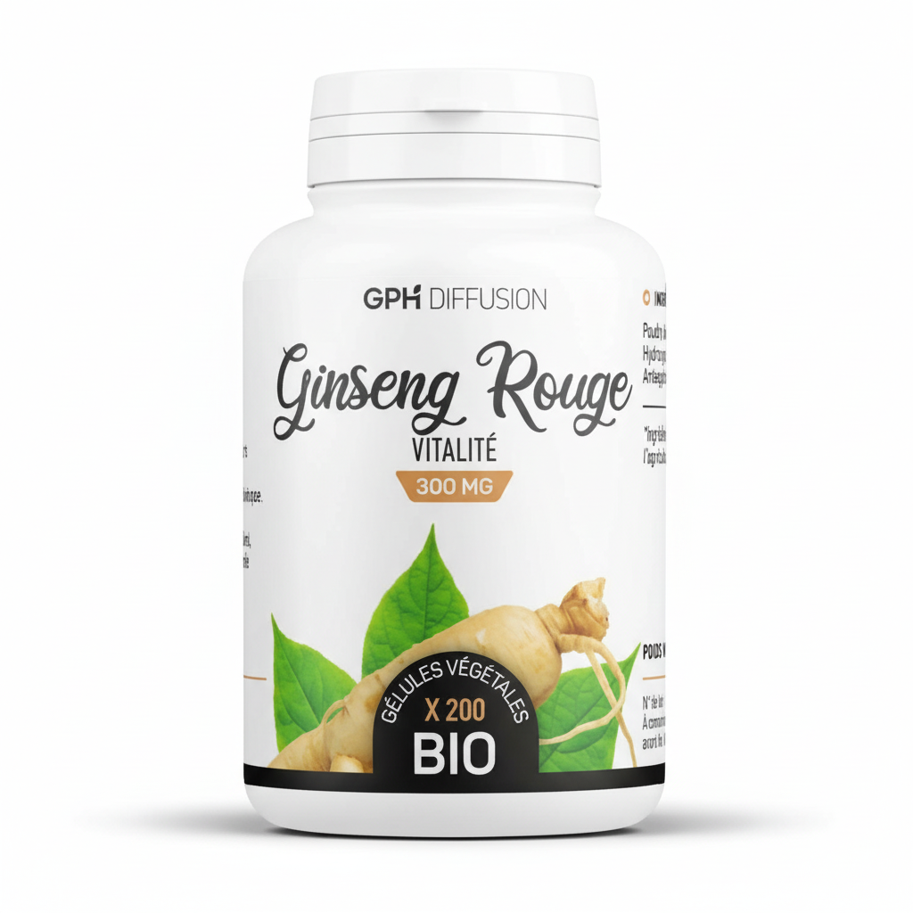 GPH DIFFUSION -- Ginseng bio (200 gelules)