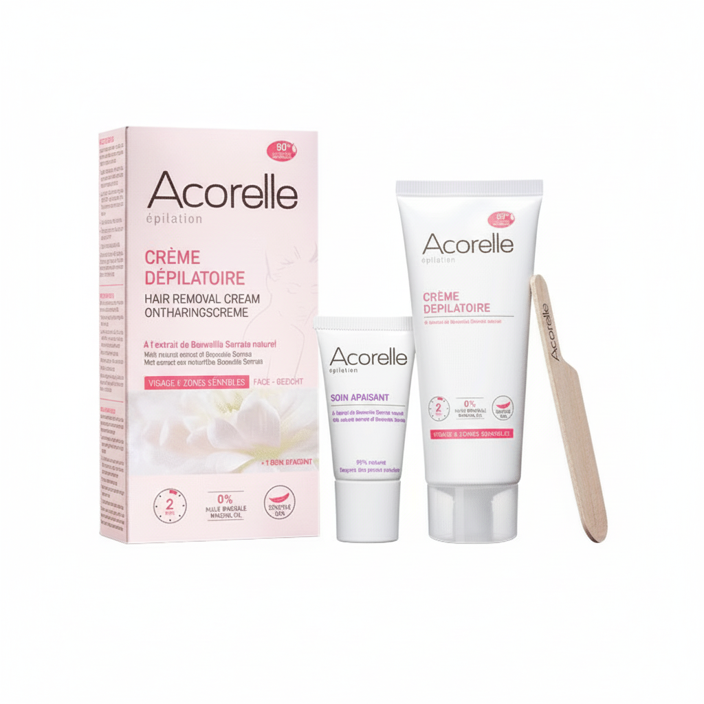 ACORELLE -- Creme depilatoire visage & zon