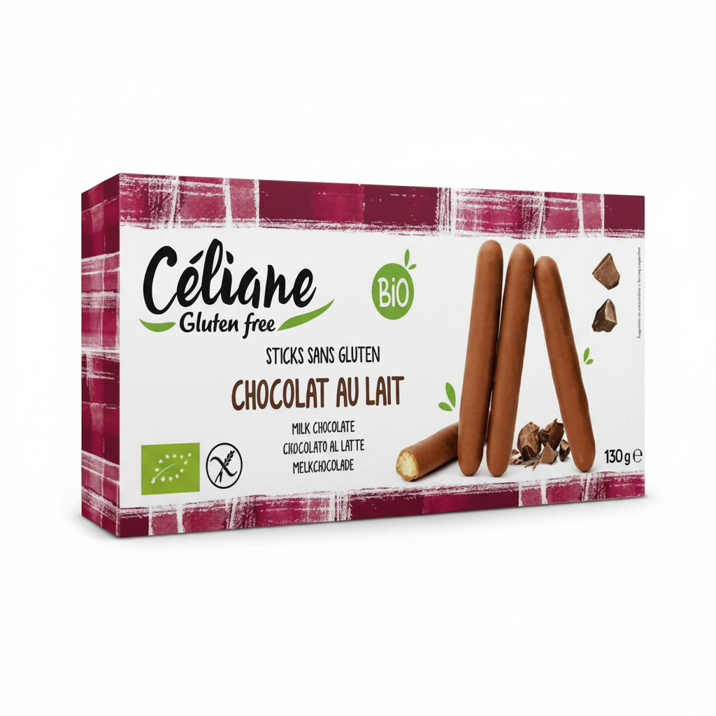 Batonnets chocolat au lait