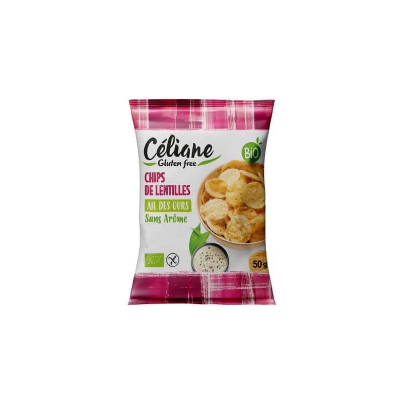 Chips de lentilles ail des ours