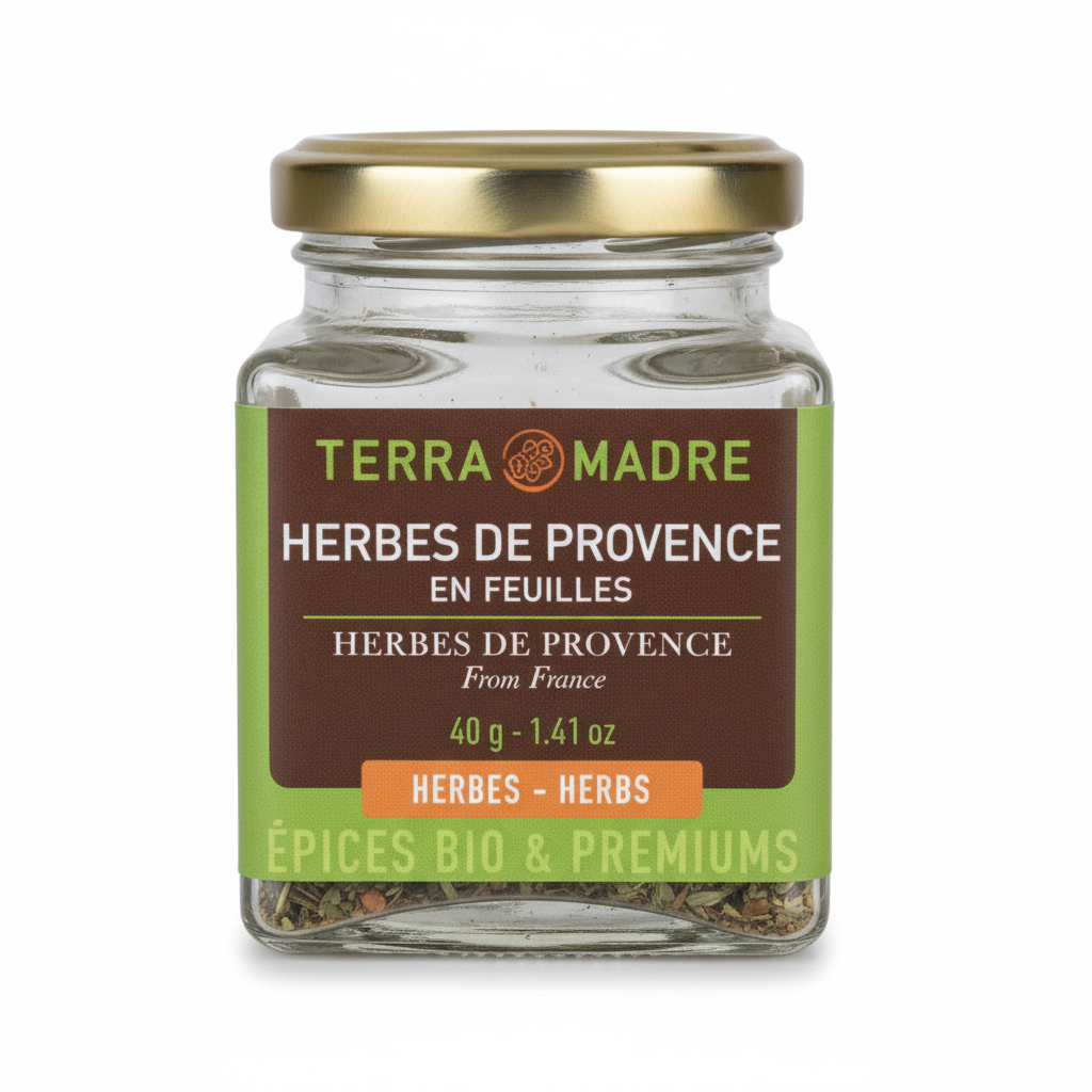 TERRA MADRE -- Herbes de provence en feuilles