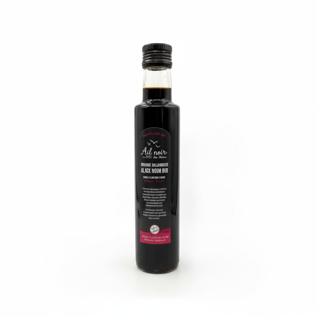 Vinaigre balsamique à l'ail noir