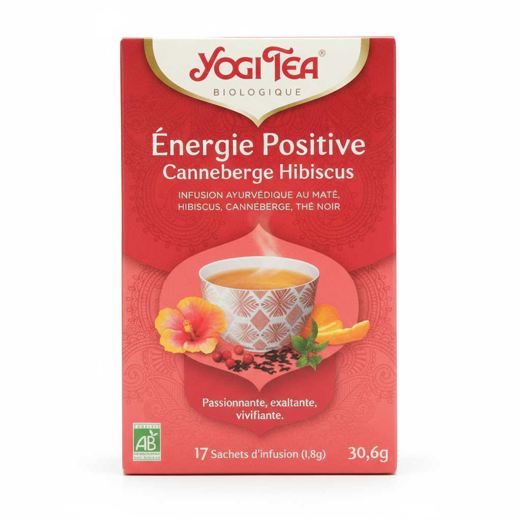 YOGI TEA -- The noir energie positive cann