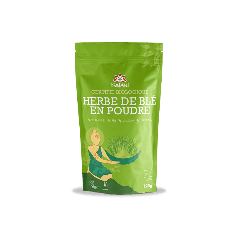 ISWARI -- Herbe de ble en poudre ue