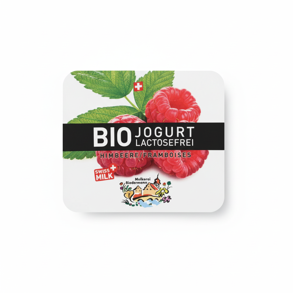 Yaourt framboise sans lactose