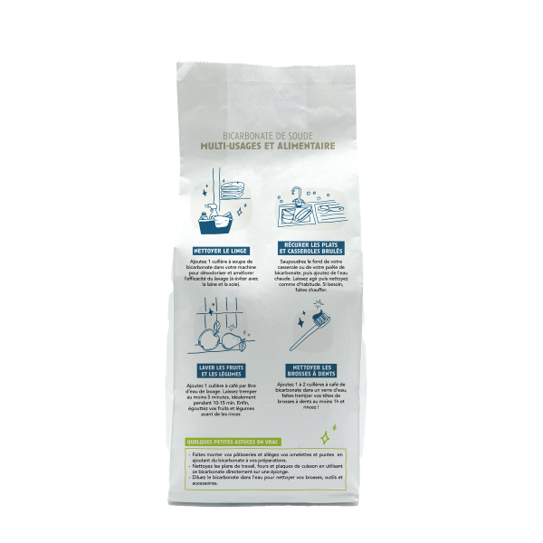 Bicarbonate alimentaire grains extra-fins 0-130 µm (recharge) - 3