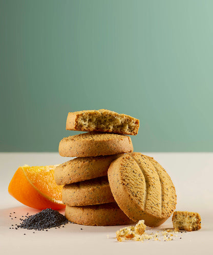 Biscuit orange et graines de pavot bio - 2