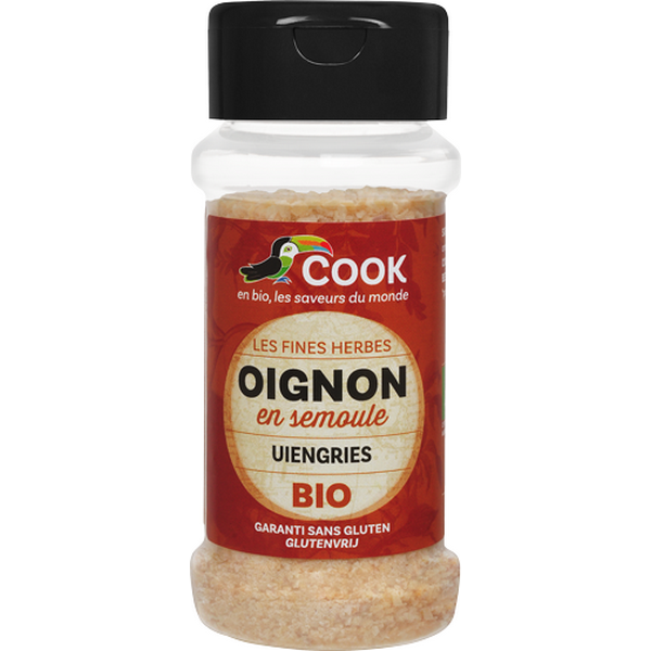 Cook épices -- Oignon en semoule bio (origine France) - 55 g