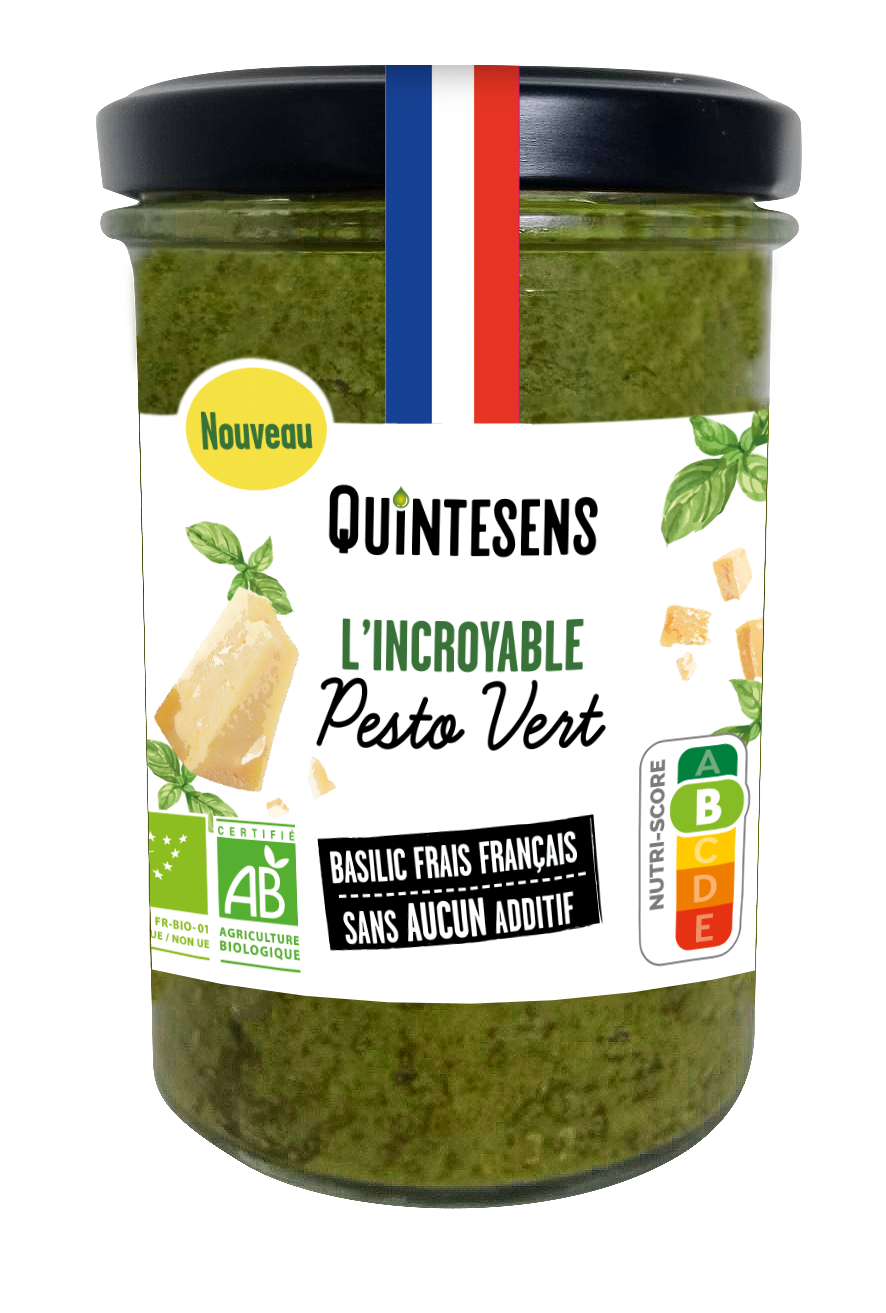 Quintesens -- L'incroyable pesto vert - 190 g