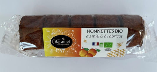 Baramel -- DDM 15.08.2024 Nonnette à l'abricot en rouleaux de 5 pièces - 160 g