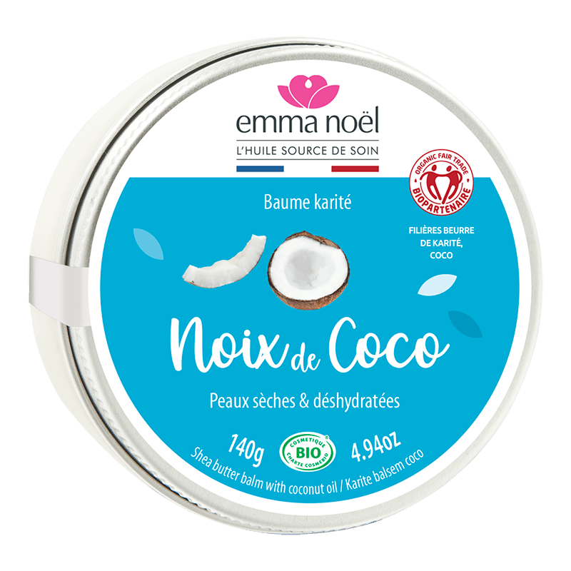 Emma Noël -- Baume Karité Coco Bio - 140 g