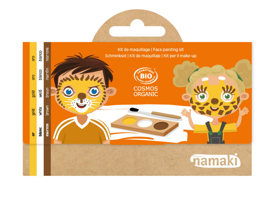Namaki -- Kit 3 couleurs lion & girafe