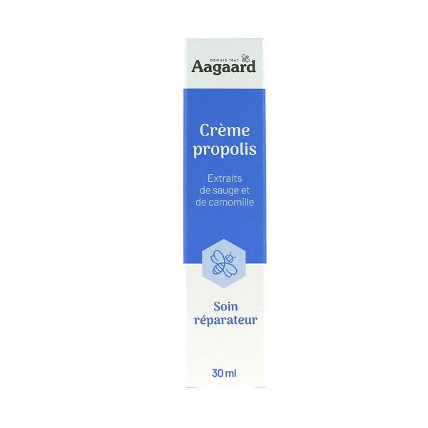 Aagaard -- Crème réparatrice propolis bio - 30 ml